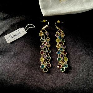 Daya gold Kendra Scott earrings